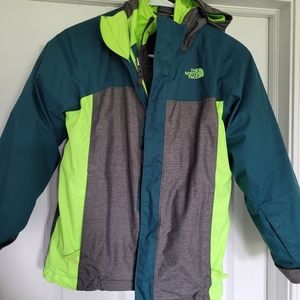 The North Face boys winter coat.